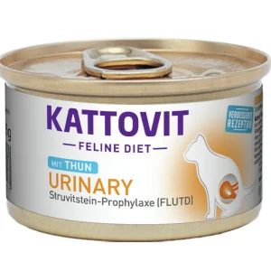 Sparpaket 12 x 85 g Kattovit Feline Diet Urinary mit Thun Katzen Nassfutter Markenware